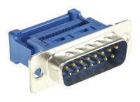 136-465 RS PRO 15 Way Cable Mount D-sub Connector Plug, 1.27mm Pitch