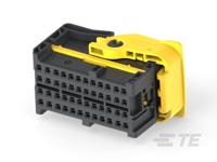 2366036-1 TE Connectivity Automotive Connector Socket Black Cable Mount 48 Way