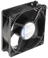 44142h ebm-papst 4400 Series Axial Fan, 24 V dc, DC Operation, 240m³/h, 8.6W, 119 x 119 x 38mm