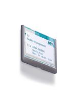 486637 Durable Graphite A5 Smooth and rigid Doorplate, 148.5mm Height, 210mm Width