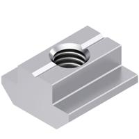 3842528735 Bosch Rexroth M8 Sliding Block, Connecting Component, Strut Profile 40 mm, 45 mm, 50 mm, 60 mm, Groove Size 10mm