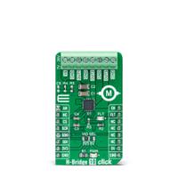 mikroe-5108 MikroElektronika H-Bridge 10 Click DC Motor Driver for MP6523 for mikroBUS Socket