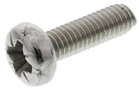 528-788 RS PRO Pozi M3.5 Pan A2 304 Stainless Steel Machine Screws DIN 7985 x 12.0mm