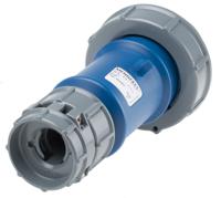 3830 MENNEKES, PowerTOP IP67 Blue Cable Mount 3P Industrial Power Plug, Rated At 32A, 230 V