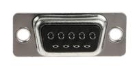119998-2835 ITT Cannon ZD* 9 Way Panel Mount D-sub Connector Socket, 2.84mm Pitch