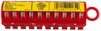 89576 3M SDT+ SDR Adhesive Cable Marker Kit, Red, Pre-printed "0 → 9",