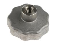 478-967 RS PRO Silver Multiple Lobes Clamping Knob, M10, Threaded Hole