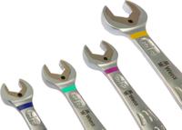 05073295001 Wera Joker 6000 Series 4-Piece Spanner Set, 7/16 → 3/4 in