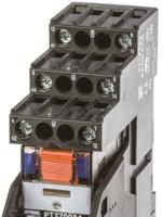 pt2l7lc4-8-1415534-9 TE Connectivity DIN Rail Power Relay, 24V dc Coil, 12A Switching Current, DPDT