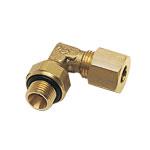 0199-06-13 Legris 0199 Series Elbow Threaded Adaptor, G 1/4 Male to Push In 6 mm, Threaded-to-Tube Connection Style