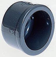 721960111 Georg Fischer Plastic Pipe Fitting, Straight Cap, 63mm
