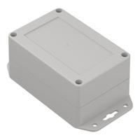 206-9096 RS PRO Light Grey Polycarbonate Enclosure, IP65, Flanged, Light Grey Lid, 121.4 x 81.6 x 60.2mm