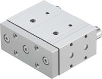 dfm-50-50-p-a-gf Festo Pneumatic Guided Cylinder - 170872, 50mm Bore, 50mm Stroke, DFM Series, Double Acting
