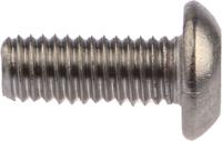 621-2681 RS PRO Plain Button Stainless Steel Tamper Proof Security Screw, M5 x 12mm