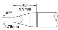ssc-737a Metcal SSC 1.78 mm Chisel Soldering Iron Tip for use with MFR-H6-SSC, SP-HC1