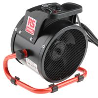 174-6567 RS PRO 2kW Fan Heater, Floor Mounted, Type G - British 3-pin