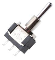 mte-106-h KNITTER-SWITCH Toggle Switch, Panel Mount, On-Off-(On), SPDT, Solder Terminal