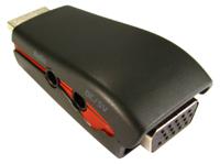 236-9126 RS PRO Adapter, Male HDMI to Female VGA
