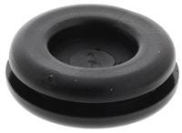 01330352010 SES Sterling DG Black PVC 18mm Cable Grommet for Maximum of 11mm Cable Dia.