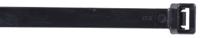 811-1754 RS PRO Cable Tie, Flame Retardant, 550mm x 12.7 mm, Black Nylon, Pk-50