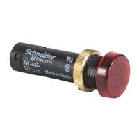 xvla314 Schneider Electric, Harmony, Screw Mount Red LED Pilot Light, 12mm Cutout, IP40, IP65, Round, 5V