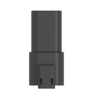 2356631-4 TE Connectivity, Superseal Pro Automotive Connector Plug Black Cable Mount 4 Way, Cable Termination