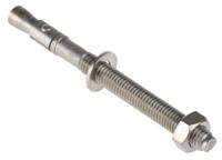 622-1950 RS PRO Stainless Steel Bolt Anchor M8 x 95mm, 8mm Fixing Hole