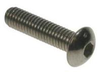 193-3456 RS PRO Stainless Steel Hex Socket Button Screw, ISO 7380, M10 x 25mm