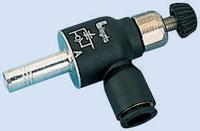 7030-06-00 Legris 7030 Series Tube Exhaust Regulator, 6mm Tube Inlet Port x 6mm Tube Outlet Port