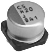 pcs1c390mcl1gs Nichicon 39μF Surface Mount Polymer Capacitor, 16V dc