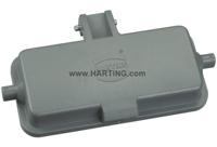 09300165410 HARTING Protective Cover, Han B Series , For Use With Bearing Pedestal