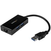 usb31000s2h StarTech.com 2 Port USB Network Adapter 10/100/1000Mbit/s Network Speed