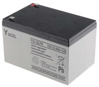 y12-12fr Yuasa 12V Faston 6.35mm Sealed Lead Acid Battery, 12Ah