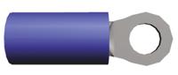 342144-1 TE Connectivity, PLASTI-GRIP Insulated Ring Terminal, M5 Stud Size, 1mm² to 2.5mm² Wire Size, Blue