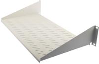 802-0273 RS PRO Grey Cantilever Shelf, 2U, 25kg Load, 483mm x 250mm