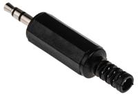 392-643 RS PRO Jack Connector 3.5 mm Cable Mount Stereo Plug