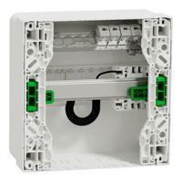 r9h13401vdim Schneider Electric White Telephone Socket
