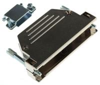 2801-0106-04 MH Connectors MHED Series ABS D Sub Backshell, 37 Way, Strain Relief