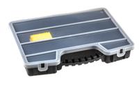 435-0179 RS PRO 17 Cell Black, Transparent PP, Adjustable Compartment Box, 60mm x 395mm x 305mm