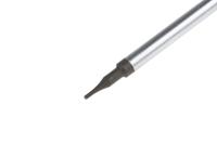 05118060001 Wera Hexagon Precision Screwdriver, 0.7 mm Tip, 40 mm Blade, 137 mm Overall