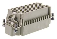 112710 EPIC Heavy Duty Power Connector Insert, 10A, Female, H-D Series, 64 Contacts