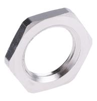 127-164 RS PRO Brass Cable Gland Locknut, M16 Thread