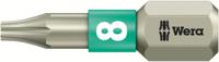 05071030001 Wera Torx Screwdriver Bit, TX 8 Tip, 25 mm Overall