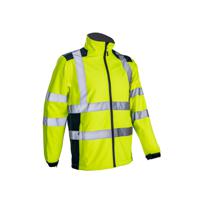5kpa1600xl Coverguard 5KPA16 Yellow/Navy, Breathable, Cold Resistant, Waterproof, Windproof Jacket, XL