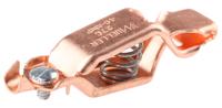 bu-27c Mueller Electric Crocodile Clip, Copper Contact, 40A