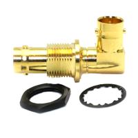 10-538-w66 COAX Connectors Right Angle 75Ω Coaxial Adapter BNC Socket to BNC Socket 6GHz