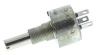 pe30l0fl221kab Vishay PE30 220Ω Rotary Potentiometer 1-Gang Panel Mount, PE30L0FL221KAB