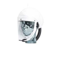 h06-5112 Sundstrom H06-5112 White PETG, Polypropylene Coated Non-Woven Polypropylene Protective Hood