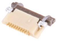 fh12a-10s-05sh55 Hirose, FH12 0.5mm Pitch 10 Way Right Angle Female FPC Connector, ZIF Top Contact