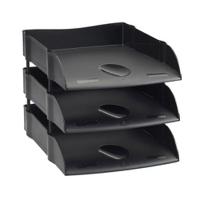 dr100blk Avery Black A4 Letter Tray
